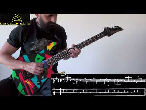 John Petrucci WILD STRINGDOM - Expanding your technique - Using open strings EX 24 - Ibanez Jpm p1