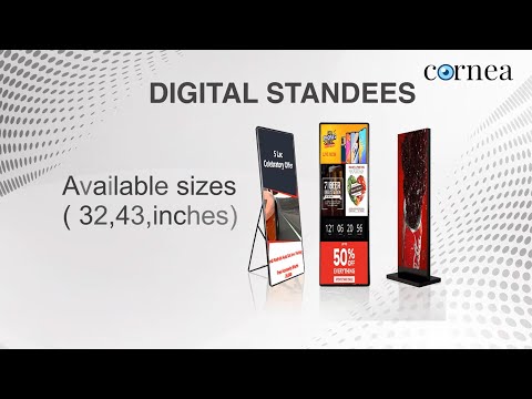43 Inch LED Video Standee Digital Display