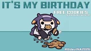 Thumbnail for 【#BdayINA2026】H-h-h-hi I-It's My Birthday......!!!!!!