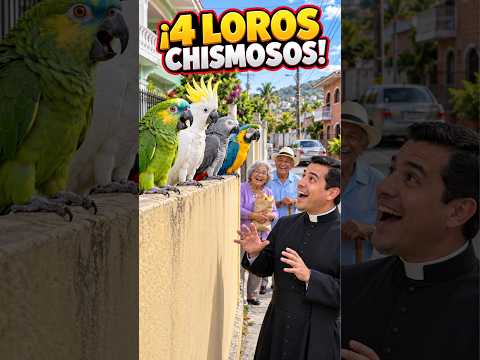 El Loro Pancho y sus amigos no dejan pasar ni al cura sin hacerle una broma
