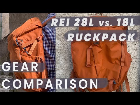 REI Ruckpack 18L vs. 28L | Which Is Best For You? | Gear Review