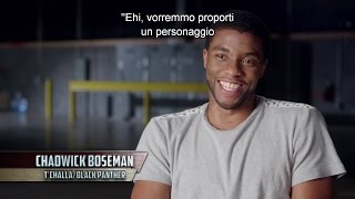 Captain America: Civil War - Chadwick Bosemann è Pantera Nera - Pod dal film | HD