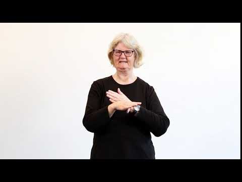 Gebärde der Woche "Mehrfachbehinderung " KW 32