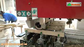 Máy Đánh Mộng Âm 10 đầu Option xẻ rãnh bằng Lưỡi Cưa