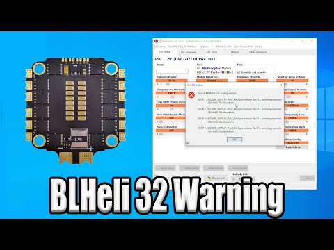 Blheli32 ESC PSA - Manufactures Shipping Non Licensed Firmware?