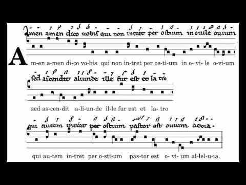 Amen Dico Vobis, Antiphon