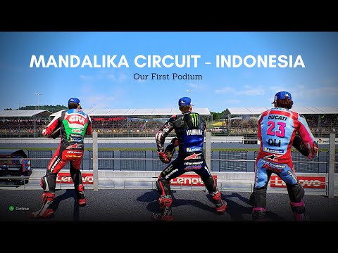 MotoGP 22 Career Mode Part 2 - Mandalika Circuit - Indonesia | #motogp2022 #motogp #GossipwithGames​