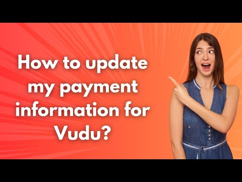 Vudu Com Payment Info