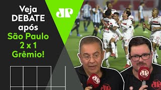 “O São Paulo ganhou moral para a decisão contra o Palmeiras”: Veja debate após 2 a 1 no Grêmio
