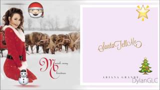 [Merry Christmas!] Santa, All I Want For Christmas | Mariah Carey & Ariana Grande Mashup!