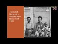 The Great Depression and New Deal, 1929-1940