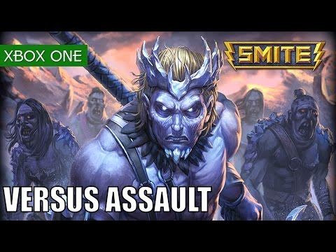SMITE Gameplay Xbox One Assault Versus as Ah Puch - Leaving them bodies everywhere