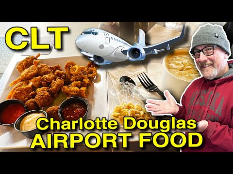 Eating at Charlotte Douglas International Airport • North Carolina