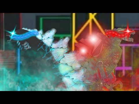 Godzilla 2021 vs Mechagodzilla 2021 (dc2 animation)
