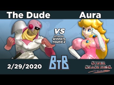 Bridgetown Blitz 5 - The Dude (Cap. Falcon) vs Aura (Peach)