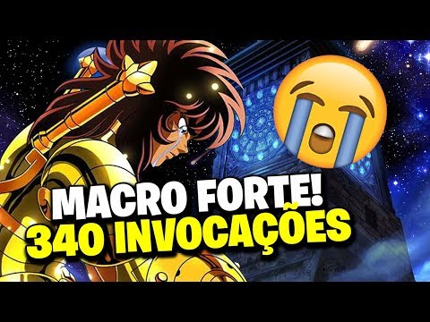 CHOREI! GASTEI MAIS DE 300 INVOCAÇÕES NA MINHA CONTA QUERENDO DOHKO! - Saint Seiya : Awakening