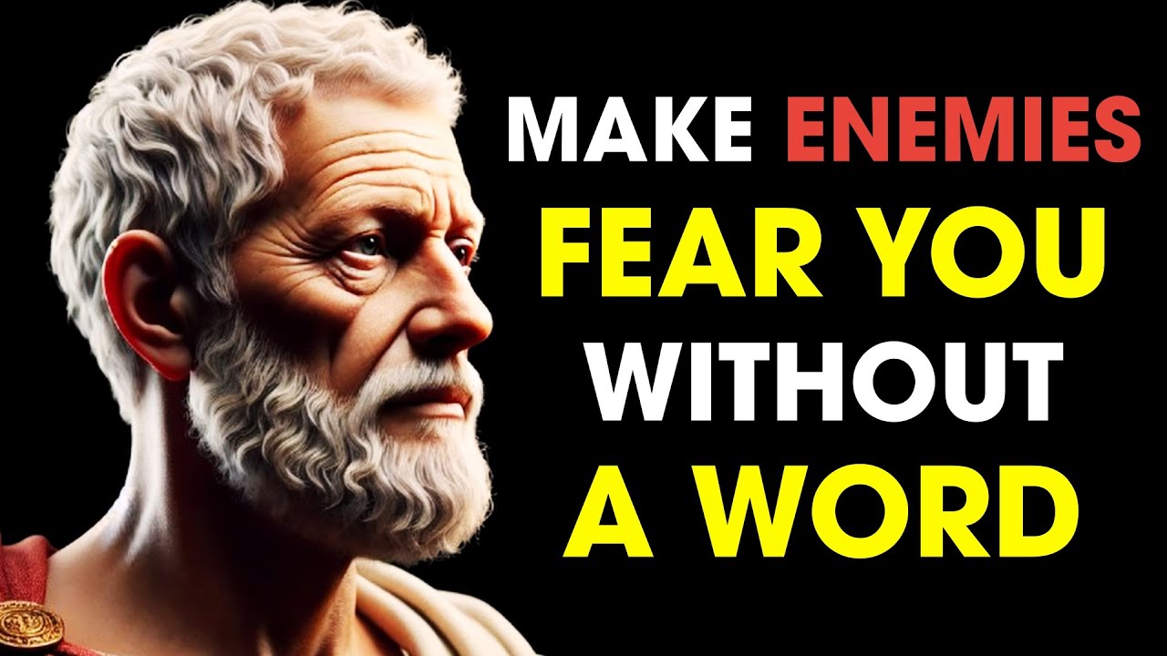 How to Make Your ENEMIES Fear You Without Saying a Word! | Stoic Philosophy