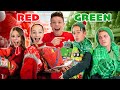 BUYING Everything In ONE COLOR BOYS Vs GIRLS Ninja Kidz