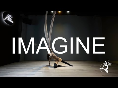 IMAGINE - Ariana Grande | Aerial hammock dance by Dao Hoai My | Fée Aerial Hub