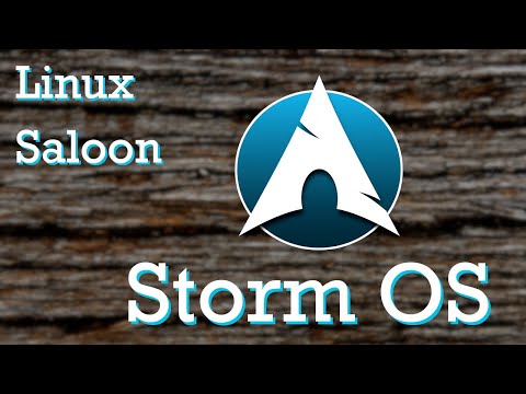 Linux Saloon 40: Storm OS