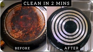 How To Clean Black Nonstick Pans In 2 Minutes