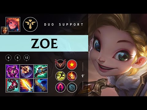 Zoe Support vs Nautilus - VN Grandmaster Patch 25.24