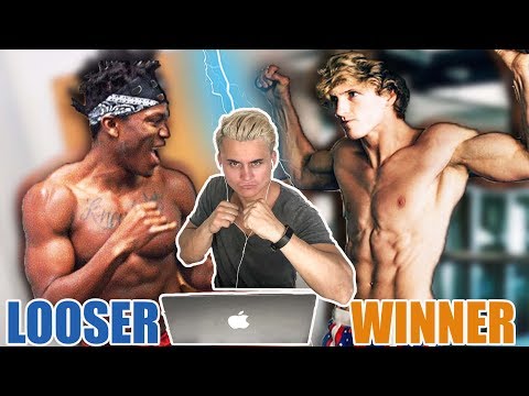 MEINE REAKTION AUF KSI VS. LOGAN PAUL BOXKAMPF - TRAILER I Wird Logan Paul gewinnen?