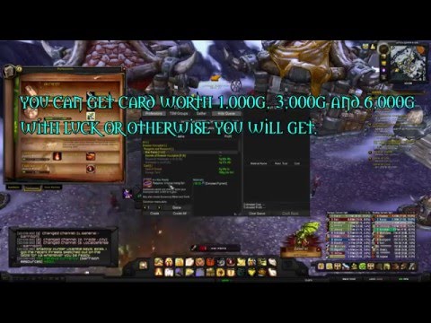 WoW Nerds Guide. Felblight and Card of Omens #EasyGold !