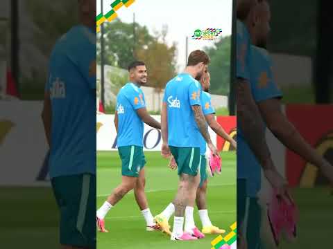 CLIMA LEVE NA SELEÇÃO! 🇧🇷🙏 #shorts