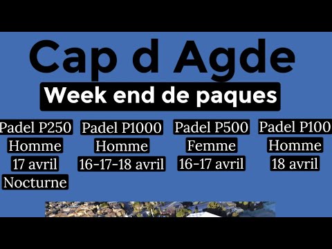 P1000 CIT Cap d’Agde 1/2 finale Leruste/Macchi vs Gourre/Jeannot