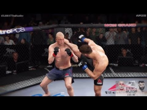 UFC® 222 | Stefan Struve vs. Andrei Arlovski | Fight Simulation