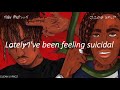 suicidal- YNW MELLY ft JUICE WRLD remix (clean lyrics)