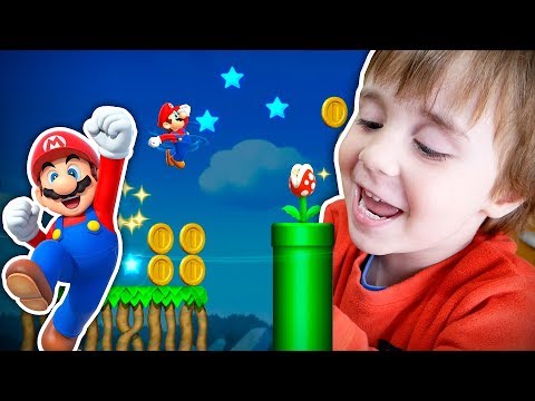 JOGOS DO TABLET DO MARCOS!! Super Mario Run, Subway Surfers, Toca Kitchen - Jogos Android Brancoala