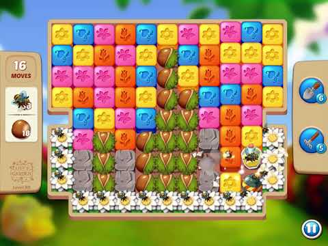 Lily’s Garden: Design & Relax - Day 5 - Level 99 - No Boosters - FULL STORY - CaroGamesNL