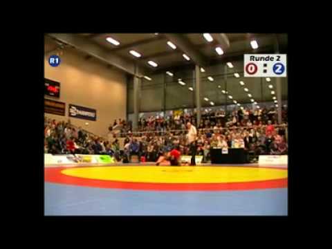 Ringen: 55kg Freistil S. Cammin - T. Sedlmeier