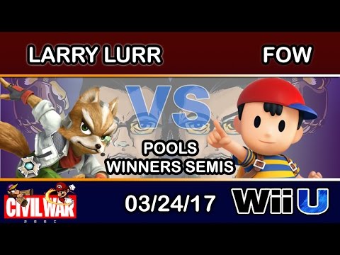 2GGC: Civil War - MSF | Larry Lurr (Fox) Vs. FOW (Ness) Pools Winners Semis