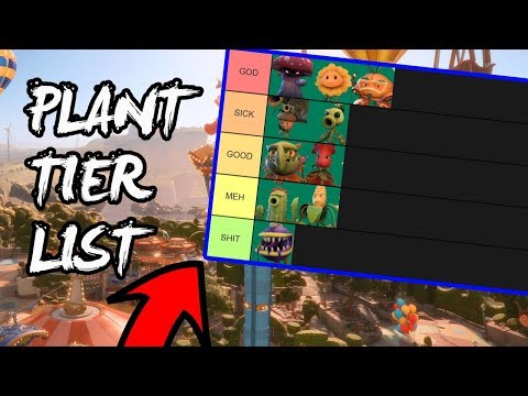 PLANTS VS ZOMBIES BATTLE FOR NEIGHBORVILLE PLANT TIER LIST