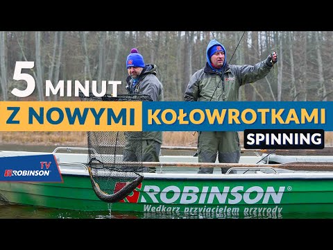 Kołowrotek Robinson Tactica FD 258 film wideo