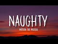 Matilda The Musical Naughty Lyrics Sometimes You Have To Be A Little Bit Naughty TikTok Song