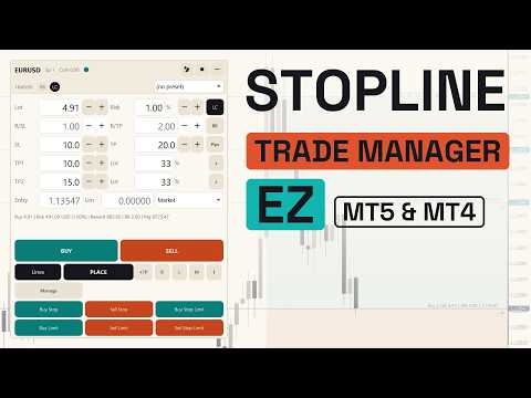 Video Stopline Trade Manager EZ MT5