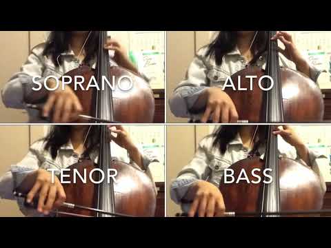 Hymn/Hino 446 Vós, ó jovens do Senhor (cello 4tet)