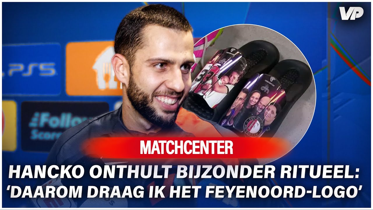 Thumbnail for article: Hancko deelt bijzonder ritueel: 'Daarom draag ik het Feyenoord-logo'