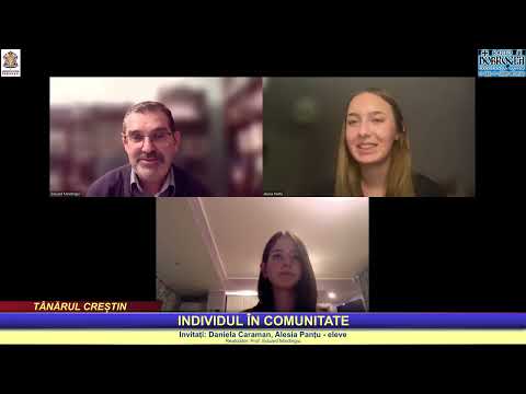 “Tânărul creştin” – INDIVIDUL ÎN COMUNITATE