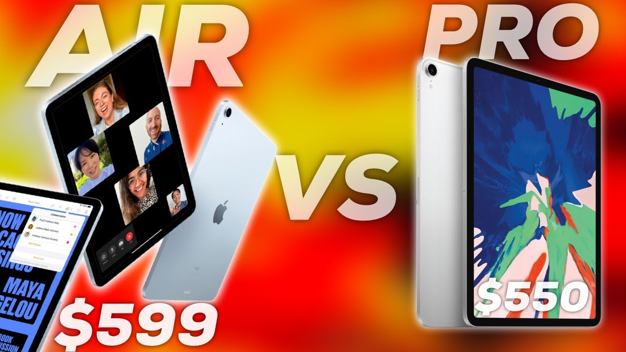 iPad Air 4 vs 11" iPad Pro