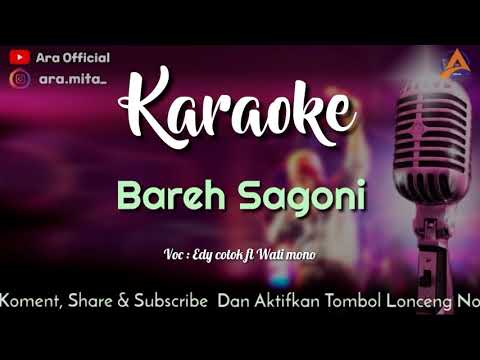 BAREH SAGONI - KARAOKE + Lirik (Lagu Dangdut Minang Terbaru) Kn7000