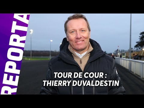 MEETING DE VINCENNES 2025/2026 - TOUR DE COUR : THIERRY DUVALDESTIN