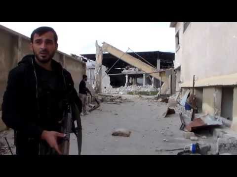 لقاء مع القائد العسكري في حركة حزم  سيف أبو بكر للحديث عن الأوضاع الميدانية والعسكرية في محيط مخيم حندرات