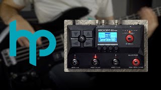 Video thumbnail for Zoom B2 FOUR basszusgitár padló multieffekt by HangszerPláza