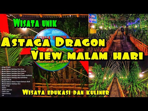 astaga dragon srono malam hari - wisata baru banyuwangi