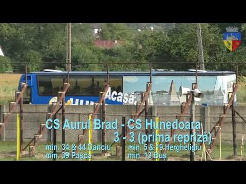 rezumat Aurul Brad - Club Sportiv Hunedoara 4 - 5 (3 - 3)